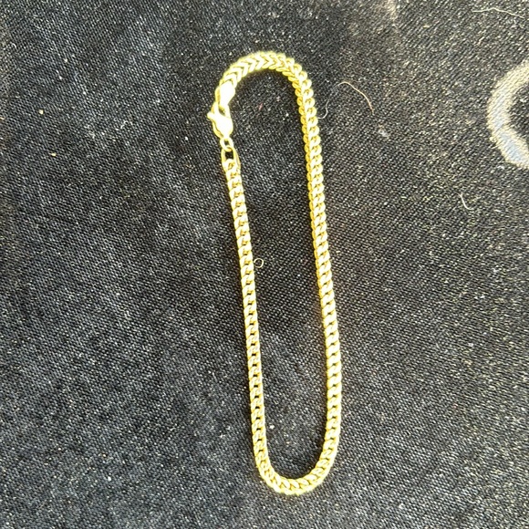 10k Gold Wheat Chain Bracelet Anklet ✨FIRM✨ - Picture 9 of 17